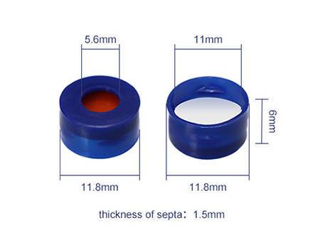 Septa made of PTFE possess excellent inertness