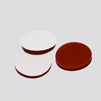 Red PTFE septa