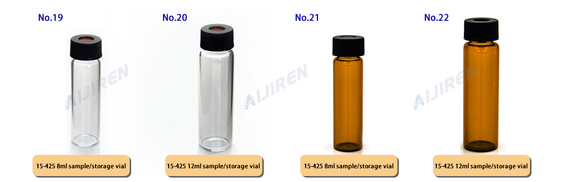 8ml glass sample vial