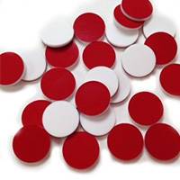 Red PTFE silicone septa