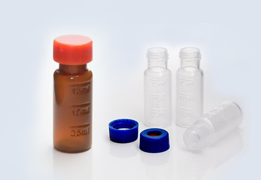 Plastic HPLC vials