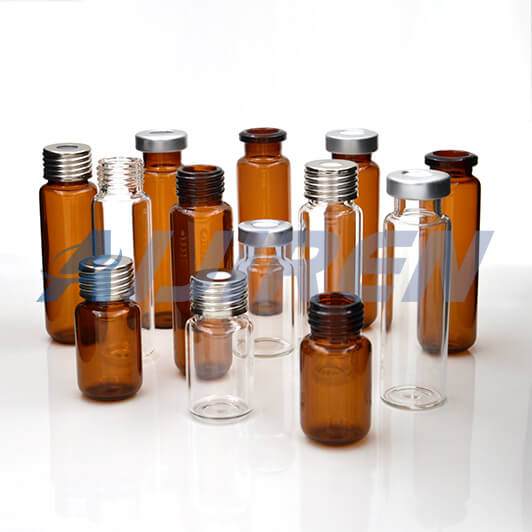 glass bottle vial