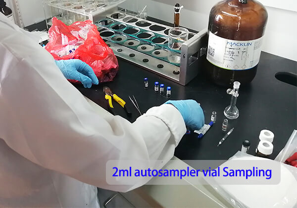 2ml HPLC  vial sampling